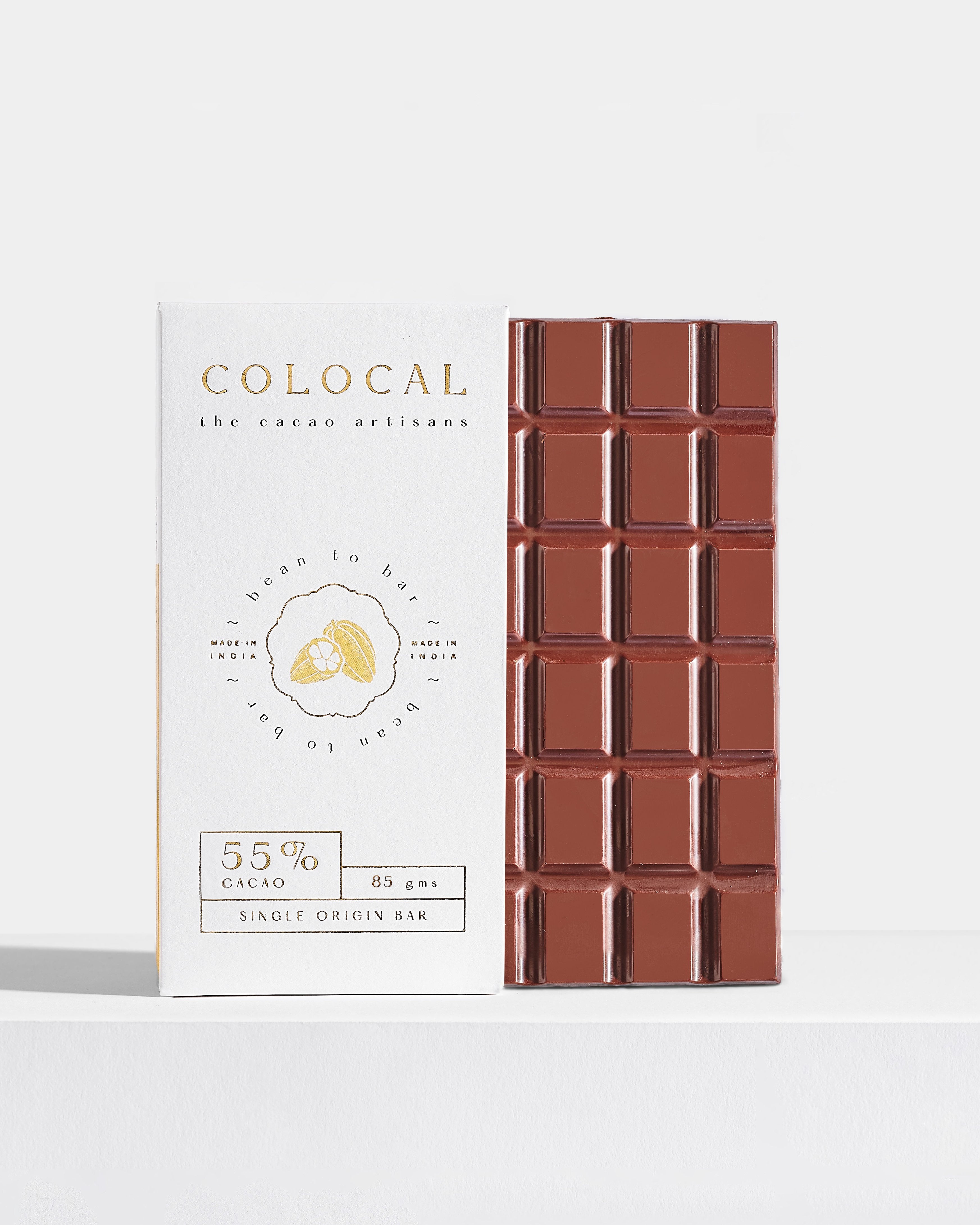 55% Cacao Single Origin Dark Chocolate